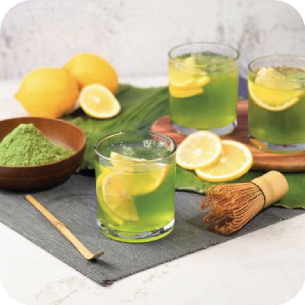 Teh Hijau Lemon